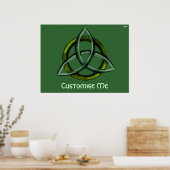 Poster Triquetra (vert) (Cuisine)