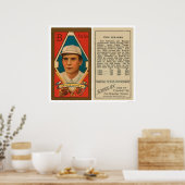 Poster Tris Conférencier Red Sox Baseball 1911 (Cuisine)