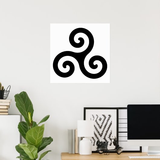 Poster Triskelion (Bureau à domicile)