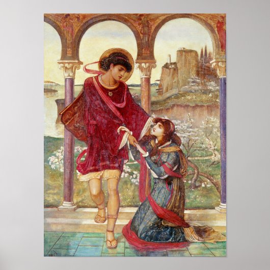 Poster Tristan et Iseult, 1876 (Devant)