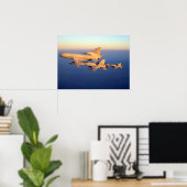 Poster Tristar RAF et Hornet F-18C (Bureau à domicile)