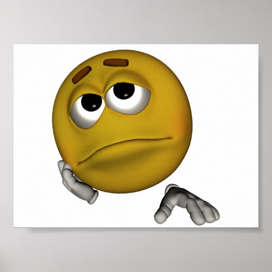 Poster Triste (Devant)