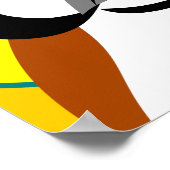 Poster Triste face Boxer Dog Art (Coin)