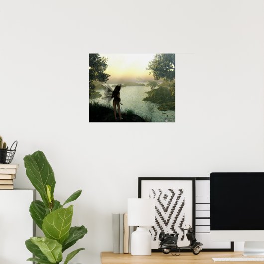 Poster Tristesse (Bureau à domicile)