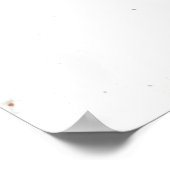 Poster Tristesse ou sentiment bleu (Coin)
