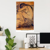 Poster Tristesse par Vincent van Gogh (Bureau à domicile)