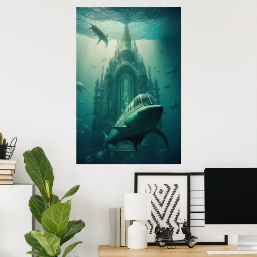 Poster Triton (Bureau à domicile)