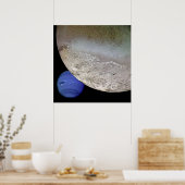 Poster Triton avec Neptune (Cuisine)
