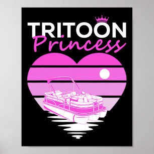 Poster Tritoon Princess For Tritoon Capitaine Femmes Bate