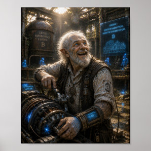 Poster Triumpe / Mécanicien de générateur / Brasserie aba