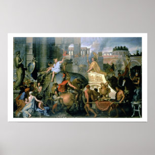 Poster Triumph d'Alexandre, ou l'entrée d'Alexa
