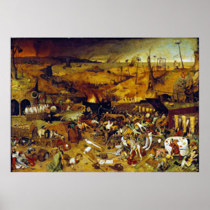 Poster Triumph de la mort par Pieter Bruegel l'aîné