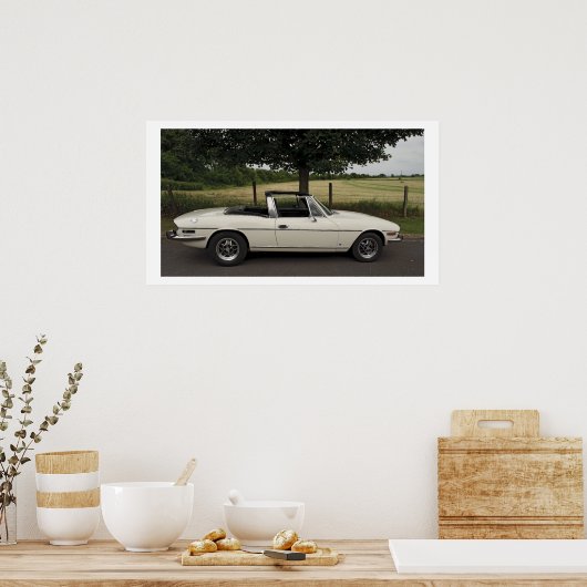 Poster Triumph Stag (Cuisine)