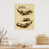 Poster Triumph Stag (Cuisine)