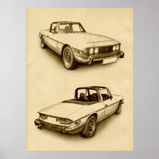 Poster Triumph Stag (Devant)