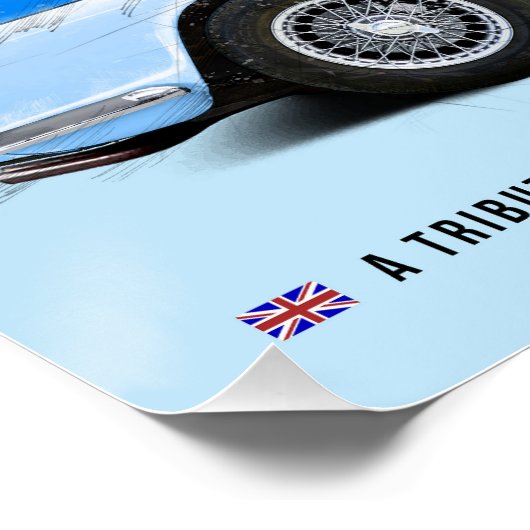 Poster Triumph TR4 (Coin)
