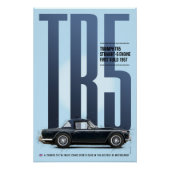 Poster Triumph TR5 (Devant)