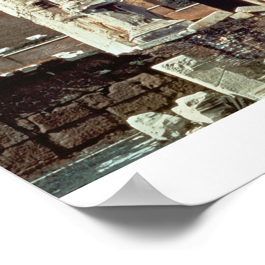 Poster Triumphal Arch of Septimius Severus, dedicated (Coin)