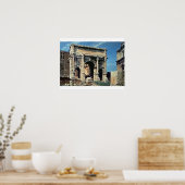 Poster Triumphal Arch of Septimius Severus, dedicated (Cuisine)