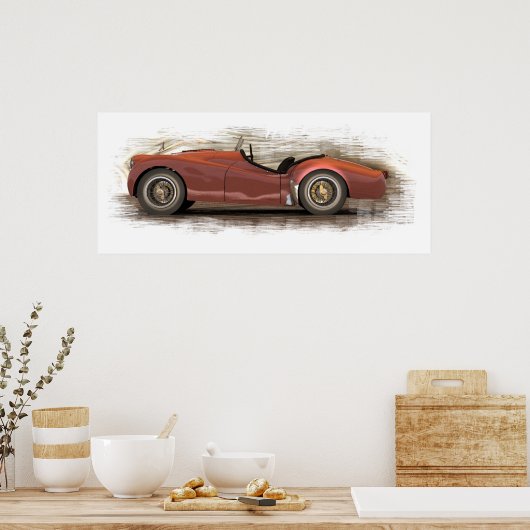 Poster TriumphTr3-Side02 (Cuisine)