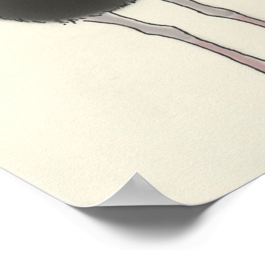 Poster trivia ostrich (Coin)