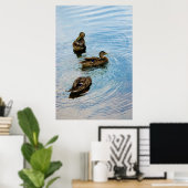 Poster Trois (Bureau à domicile)