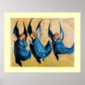 POSTER TROIS ANGES EN BLEU (Devant)