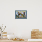 Poster Trois archanges et Tobias (M 017) (Cuisine)