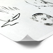 Poster Trois autoportraits et profils (Coin)