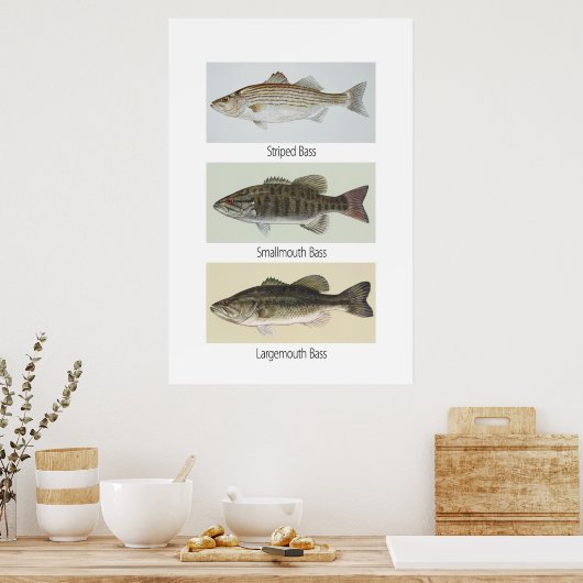Poster Trois Basses (Cuisine)