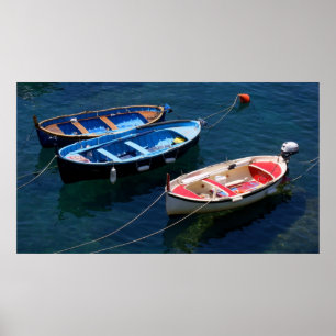 Poster Trois bateaux