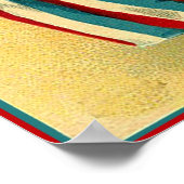 Poster Trois bravo pour le rouge, le blanc et le bleu (Coin)