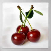 Poster trois cerises aigre (Devant)