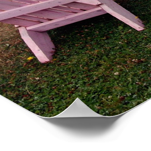 Poster trois chaises (Coin)