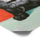 Poster Trois chatons, Louis Wain (Coin)