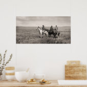 Poster Trois chefs Blackfoot (Cuisine)