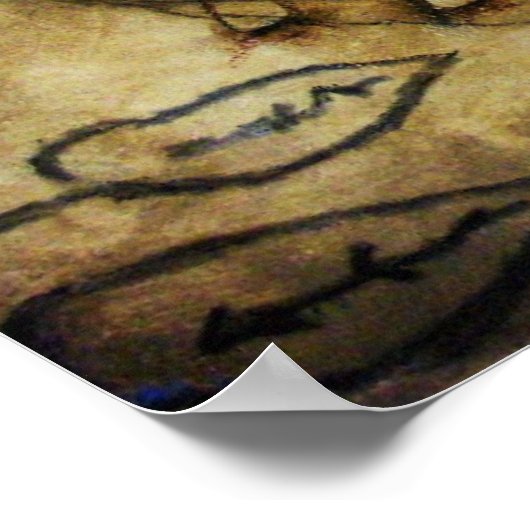 Poster Trois chevaux (Coin)