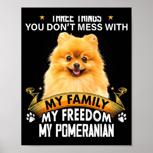 Poster Trois choses avec lesquelles vous ne plaisantez pa (Devant)