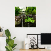 Poster Trois chutes d'eau (Bureau à domicile)