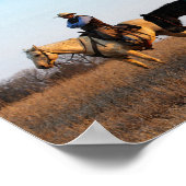 Poster Trois Cowboys Flint Hills (Coin)