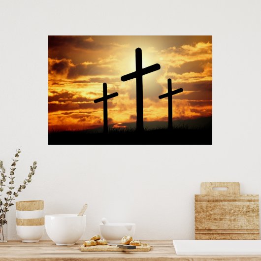 Poster trois croix (Cuisine)