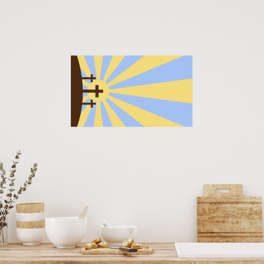 Poster Trois Croix (Cuisine)