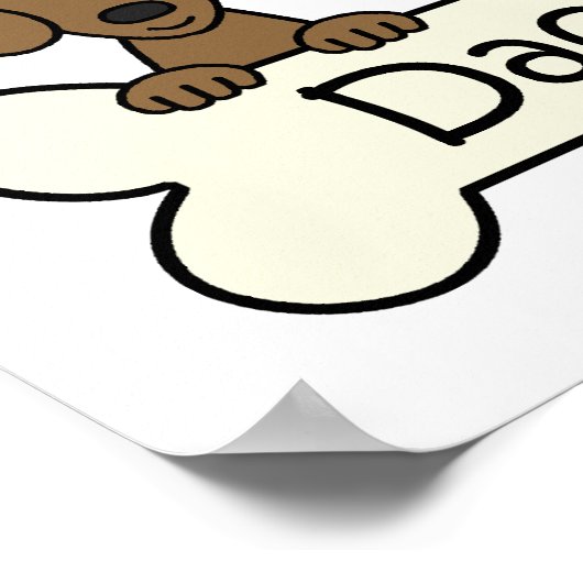 Poster Trois Dachshunds (Coin)