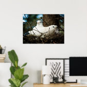 Poster Trois dans un arbre (Bureau à domicile)