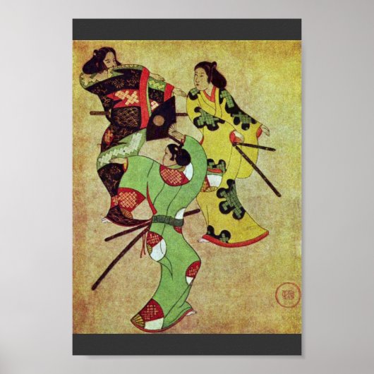 Poster Trois Danses Samurai De Katsushige Iwasa (Best Qu (Devant)