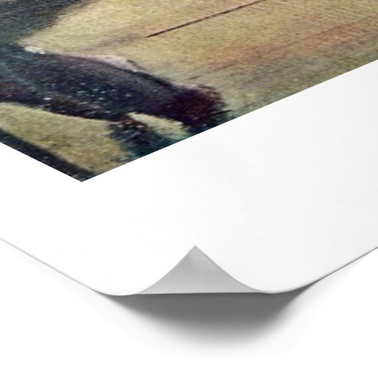 Poster Trois Danseurs Dans Une Salle D'Exercice Par Edgar (Coin)