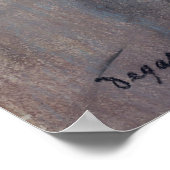 Poster Trois danseurs se préparent pour la classe - Edgar (Coin)