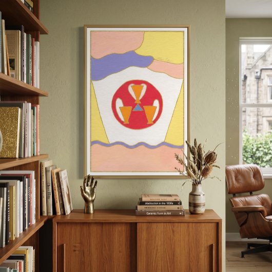 Poster Trois de Coupes