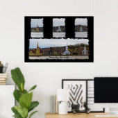 Poster Trois Églises Imprimer (Bureau à domicile)