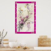 Poster Trois fées pleines de joie par Warwick Goble (Cuisine)